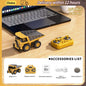 1:64 Remote Control and Alloy Truck Forklift with Trailer Worktop Mini Bluetooth RC Elevator Vehicle Children's Toy Holiday Gift