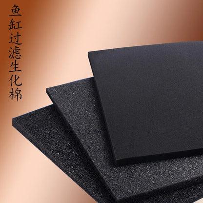 Fish Tank Biochemical Cotton High-density Filtration Cotton Aquarium Filter Purified Water Filter Material Thickened Cotton