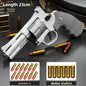 Continuous Firing ZP5 357 Revolver Launcher Pistol Soft Dart Bullet Toy Gun for Kids Adults CS Outdoor Battle Game Play