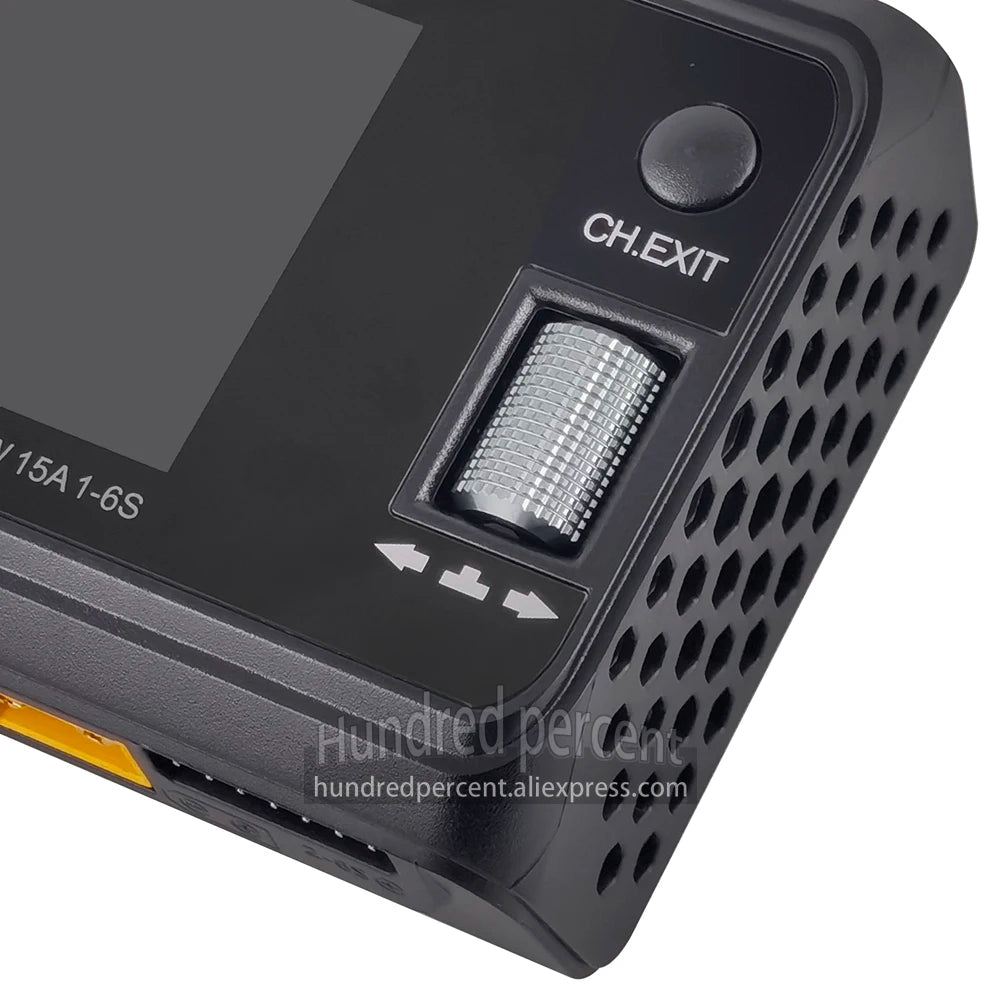 ToolkitRC M6D V3 Charger Black DC 500W Intelligent Dual Channel 1S 2S 3S 4S 5S 6S Toy Model Car Lithium Battery Fast Charging