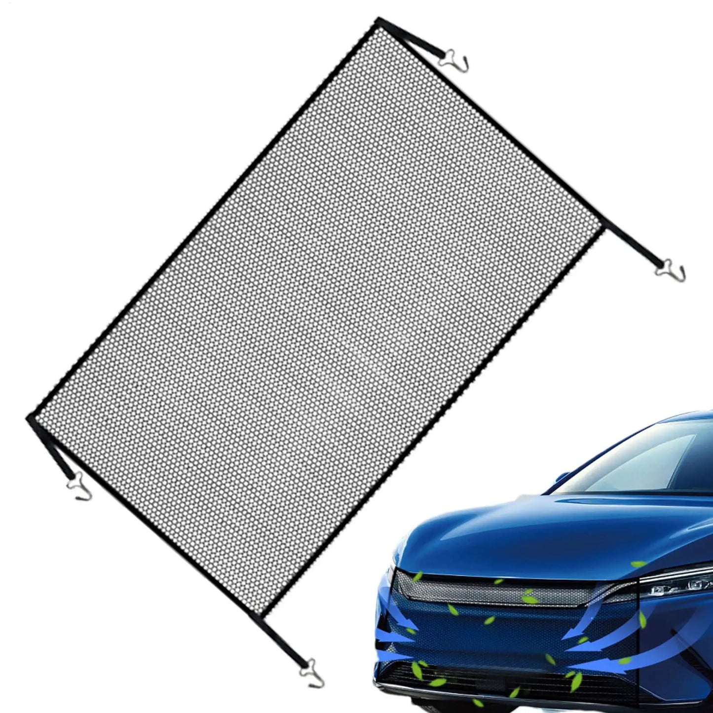 Car Grill Mesh Car Water Tank Net Barrier Rat Resistant Anti Insect Car Condenser Protect Net Bugs Repellant Air Radiator