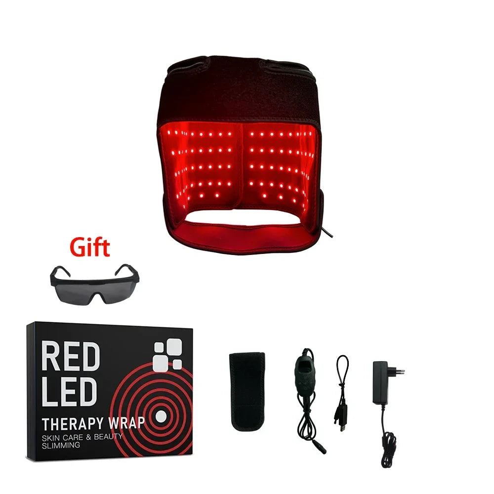 Multi-style Red Light Therapy Cap 660&850nm Infrared Light for Strengthen The Hair Root， Promote Hair Growth Anti-hair Loss Cap