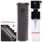 2-in-1 Mobile Phone Screen Spray Bottle Computer Screen Cleaner with Microfiber Cloth Set Cleaning Tools Car Cleaning Supplies