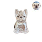 Diy Bag Charm Handmade Pet Hair Memorial Keychain Keepsake Pendant for Dog Fur - Personalized Pet Loss Gift for Dog Lovers