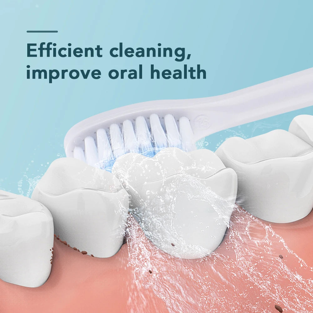 Electric Toothbrush For Teeth Brushes 6 Modes Dental Tooth Whitening Cleaner IP67 Waterproof Type-C Rechargeable Oral Care