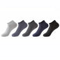 5Pairs/Lot Men's Bamboo Fiber Socks Business Short Breathable Ankle Socks Male Sock High Quality Large Size EU38-44