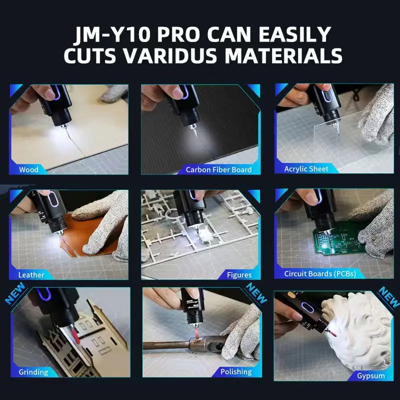 JAKEMY Ultrasonic Cutting Knife Ideal for DIY 3D Printing Cutting High-Speed Carving & Polishing