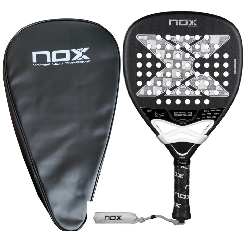 Nox 3D Carbon Fiber Power Racket, Stereo Structure Rebuild Tennis Hit Experience, Immersive Advanced Court, Tech Enabled 2023-26