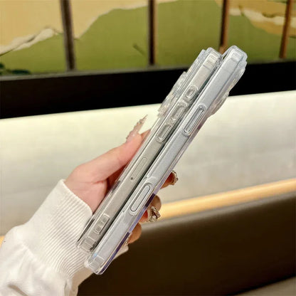 Luxury for Magsafe Magnetic Phone Case for iPhone 17 Pro Max 17 Air 16 Pro 15 14 13 12 11 Transparent Shockproof Protect Cover