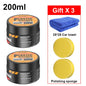 Car Plastic Restorer Back To Black Gloss Auto Interior Leather & Panel Renewal Wax Coating Agent Auto Polish And Repair Coating