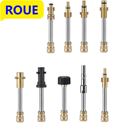 ROUE High Pressure Washer Car Washer Extension Lance Nozzle 1/4" Quick Connector  for Parkside Karcher Stihl Nilfisk Bosch