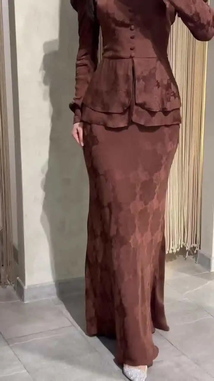 Eid Women Dress Muslim Abaya Slim Fit Bandage Dubai Long Dresses Kaftan Arab Robe Party Caftan Jalabiya Ramadan Vestidos Largos