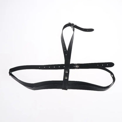 1Pcs Leather Strap On Lesbian Erotic Bra Brassiere Adult Breast BDSM Bondage Sexy Lingerie Sex Toy Accessories For Womenproduct