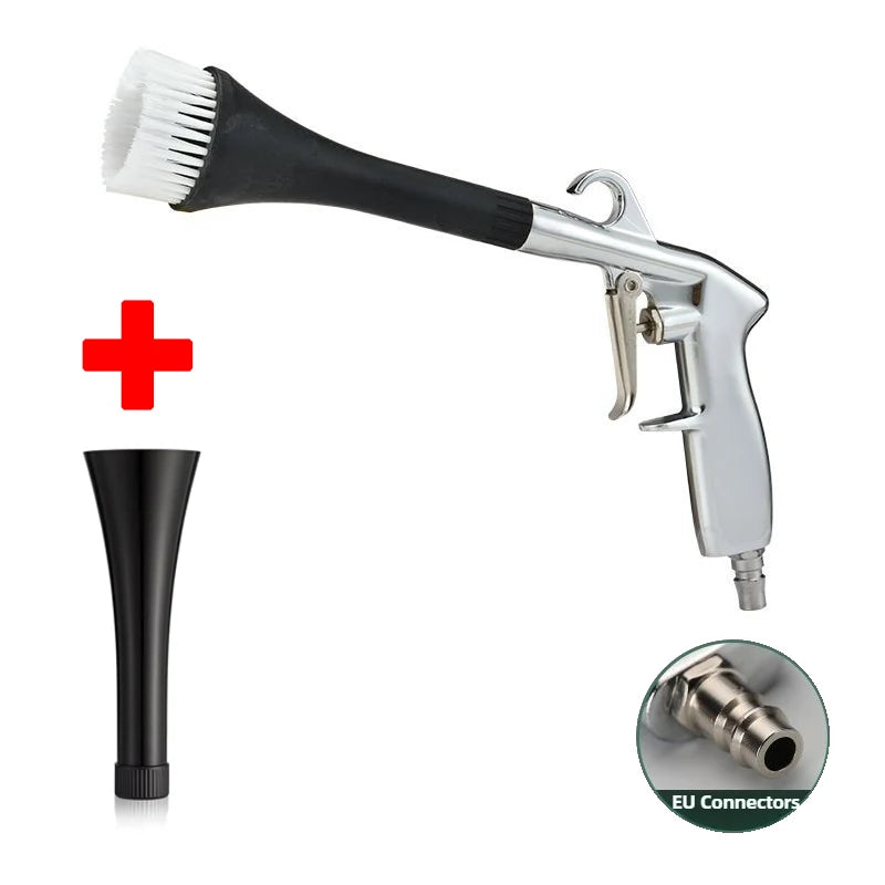 High Pressure Dust Blowing Gun Air Blow Car Wash Gun Efficient Dry Cleaning Gun Professional Car Interior Cleaning Tools