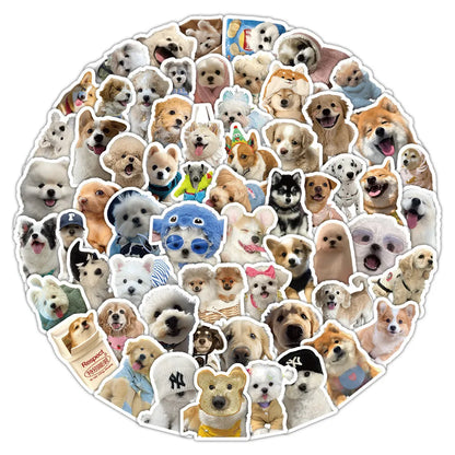 103 Pcs Cute Dog Stickers - Adorable Decals for Journals, Phone Cases, Water Bottles & DIY Crafts LanLanStickersWorld