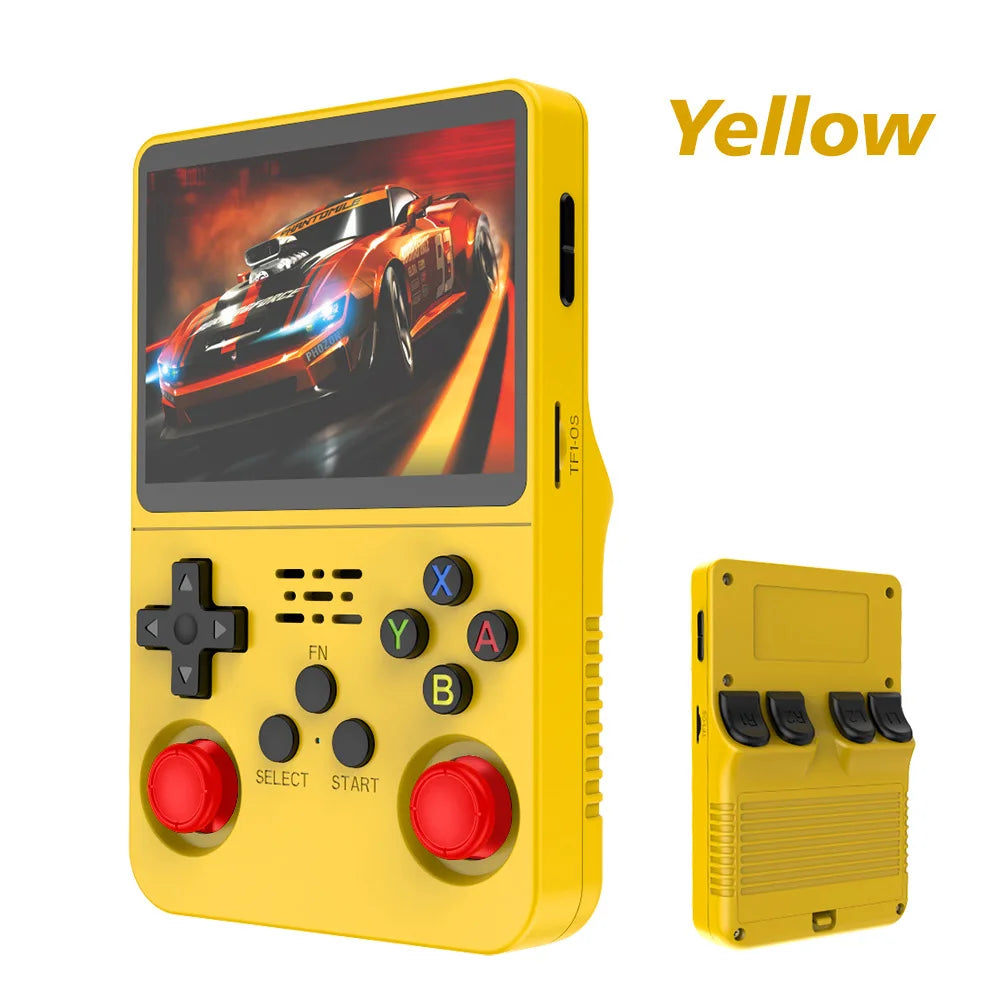 BOYHOM 256G/128G/64G R36S ARKOS 2.0 Retro Handheld Game Console 3.5'' IPS screen,Portable Pocket Game Player for  children gift