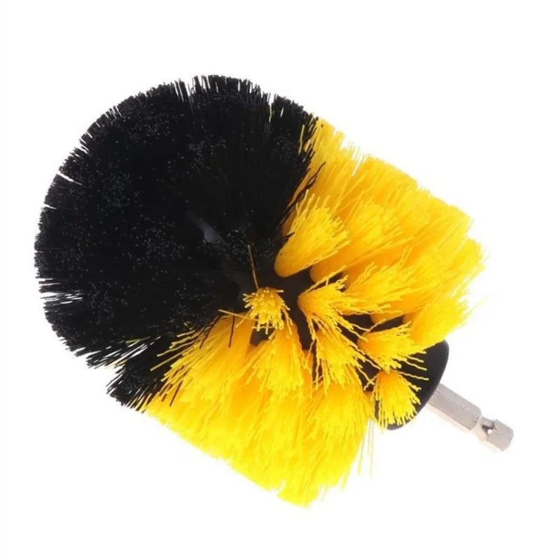 Drill Brush Attachment Set Power Scrubber Wash Cleaning Brushes Tool Kit with Extension for Clean Car Wheel Tire Glass Windows