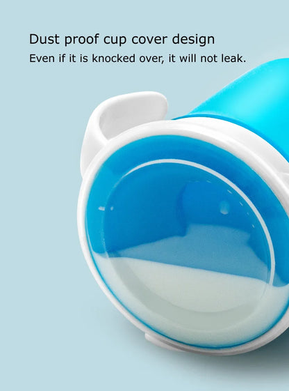 Baby Water Cups 360 Degrees Rotated Baby Learning Drinking Cup with Double Handle Flip Lid Leakproof Infants Water Cups Bottle
