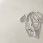 6632 Newborn Clothes 2025 Autumn New Soft Comfortable Boy's Jumpsuit Two Button Pocket Baby Girl's Climbing Clothes.