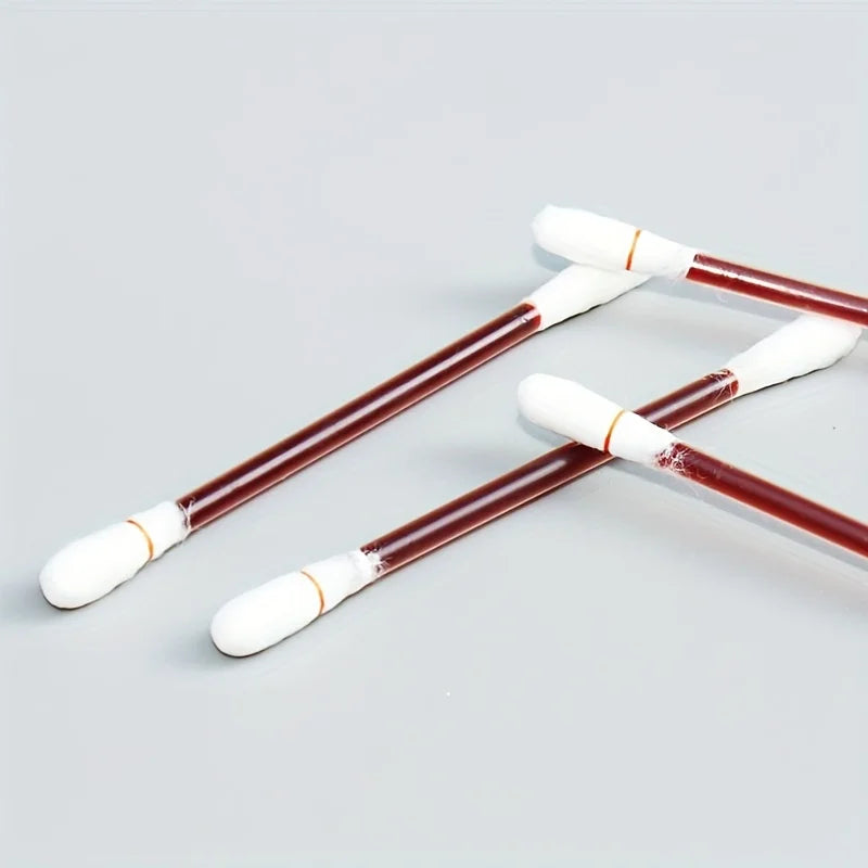 50/100pcs Emergency First Aid Clean Wounds Supplies  Disposable Medical Alcohol Sticks Disinfection Iodine Cotton Swabs