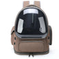 2026 New Portable Cat Bag Transparent Space Cabin Shoulder Dog Cat Travel Small Pet Bag Adjustable Shoulder Strap