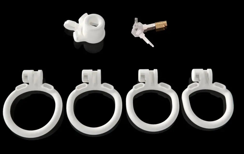 Munchkin Deep Throat Inverted Penetration Master Padlock Male Chastity Cage for Chastity Pros，penis tube micro cock cage