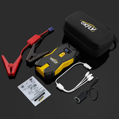GKFLY 2000A/3000A/4000A Car Jump Starter Power Bank Petrol Diesel Car Battery Charger Starting For Auto Battery Booster