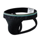Sexy Men Underwear Brief Underpants Rainbow Stripes Gay Men's Jockstrap Bikini Slip Men's Tanga String Thong Breathable Cotton
