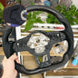 Carbon Fiber Steering Wheel Leather For Volkswagen Golf 7 7.5 GTI GTD GTE R 2013-2020 Polo GTI Tiguan Passat DSG