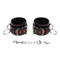 Detachable Heart Shape PU Leather Bondage Cuffs for Wrist And Ankle Adult Fetish BDSM Toy for Couples Men Women