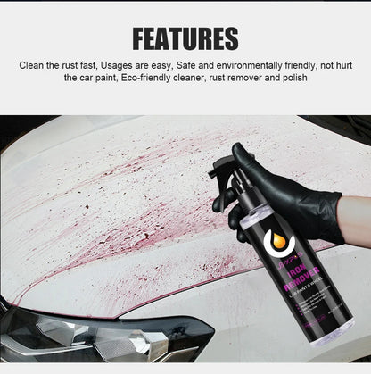 200ml Car Iron Remover Protect Paint Wheels And Brake Rim Metal Dust & Iron Powder Remover JB-XPCS 18