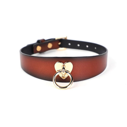 Genuine Leather Series Collar Slave Bed Neck Restraint Belt Strap BDSM Female Couple Bondage Erotic Fun Sex Toys Adult Games