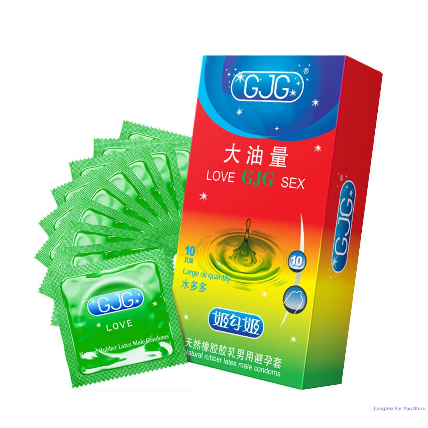 Fruit Flavor Condom 10pcs Ultra Thin Penis Sleeves Adult Sex Toys For Men Watermelon Stimulation Condom Erotic Products Sex Shop