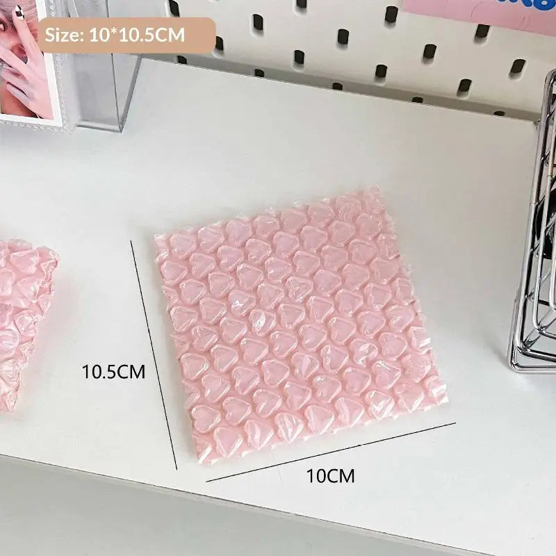 ✔Heart-Shaped Bubble Mailer Padded Envelopes,Cute Pink Bubble Wrap Shipping Bags for Small Business & Gift Packaging
