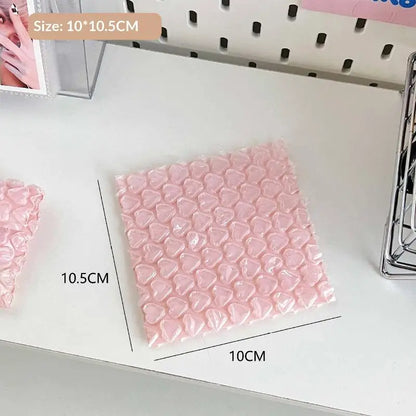 ✔Heart-Shaped Bubble Mailer Padded Envelopes,Cute Pink Bubble Wrap Shipping Bags for Small Business & Gift Packaging