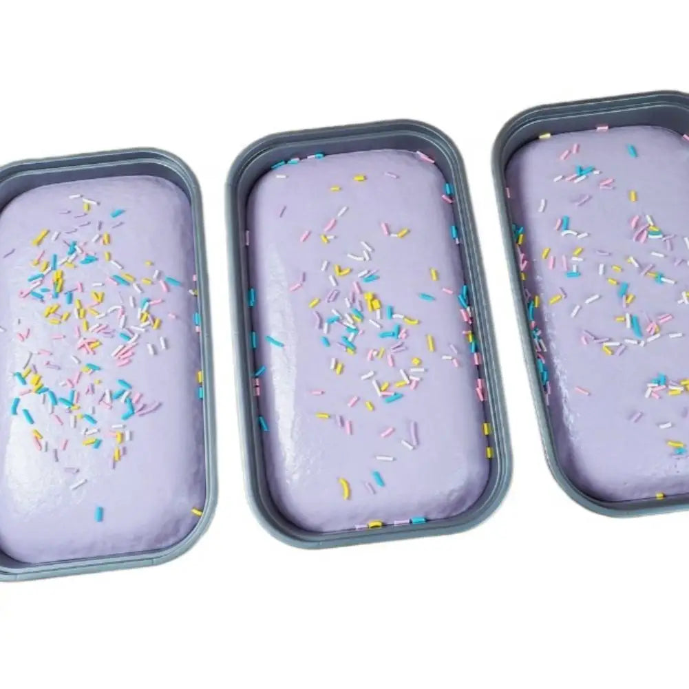 Sticky Box Cake Squishy Toy Slow Rising Squeeze Toy Butter Ice Cream Box Squishy Fidget Toy Anti Stress Release Hand Relax Gift