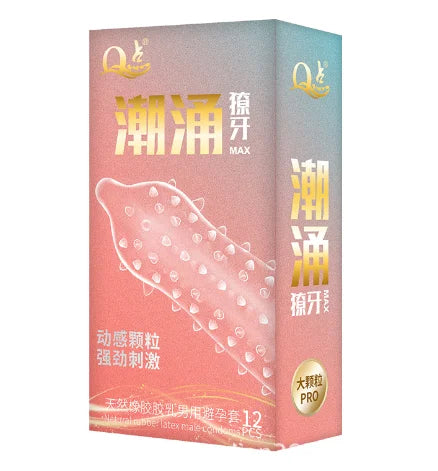 12PCS Men's Condoms Sex Toys lubricante Penis Sleeve Sex Products Vaginal Stimulation Ultra Thin Spike Condoms Adult Supplies