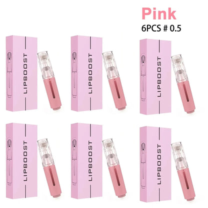 1/2/4/6pcs Derma Roller 0.2mm 105pcs Titanium Needle Lip BOOSTER Microneedle Dermaroller Face Massage Lip Beard Beauty Skin Care
