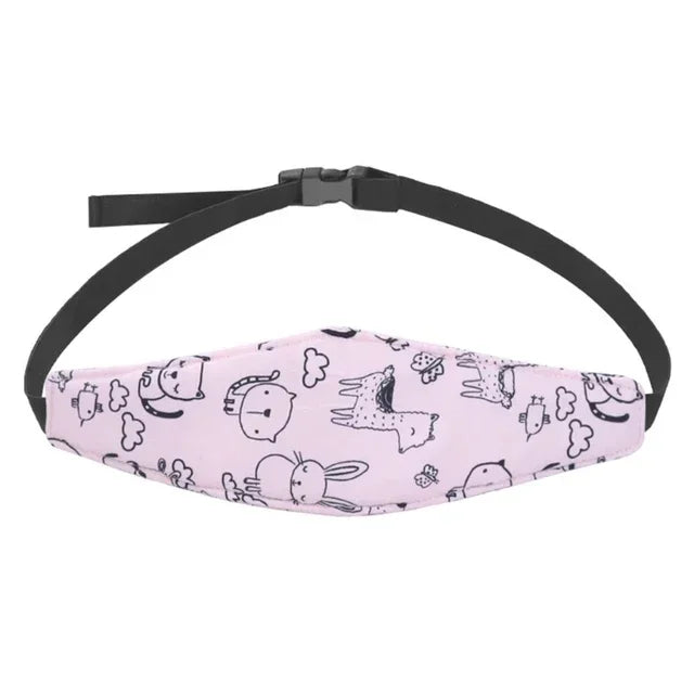Toddler Sleep Positioner Baby Carseat Head Support Adjustable Infant Stroller Neck Relief Strap Pillow Fastening Belt Headrest