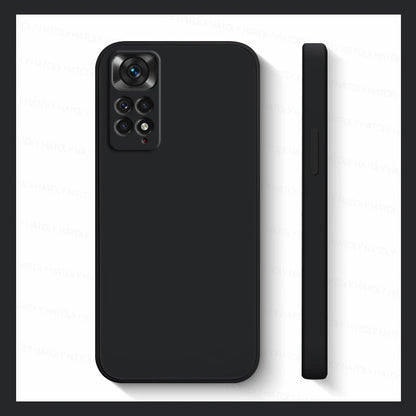 Case For Xiaomi Redmi Note 11 Case Redmi Note 11 10 10s 11s 12 12s 13 Pro Plus 5G Cover Anti-drop Liquid Silicone Cover Case