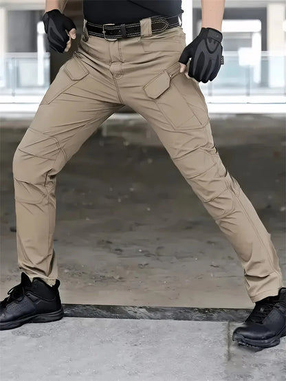 Tactical Cargo Pants Men Outdoor Waterproof SWAT Combat Military Camouflage Trousers Casual Multi Pocket Male Work Joggers