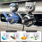 Rotating propeller pilot bear dog car air fresheners accessories decorations fun vent clip perfume diffuser aroma fragrance men