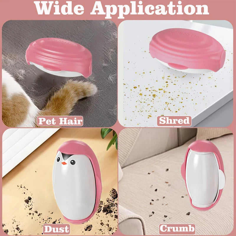 Washable Reusable Lint Roller Portable Sticky Lint Rollers Ball Strong Adhesive for Pet Hair Dust Removal Clothes Furniture Trav