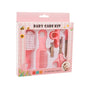 6pcs Baby Care Set Hair Comb Grooming Brush Set Nail Trimmer Scissors Clipper Hygiene Kit Healthcare Tools Sets for Toddler Gift