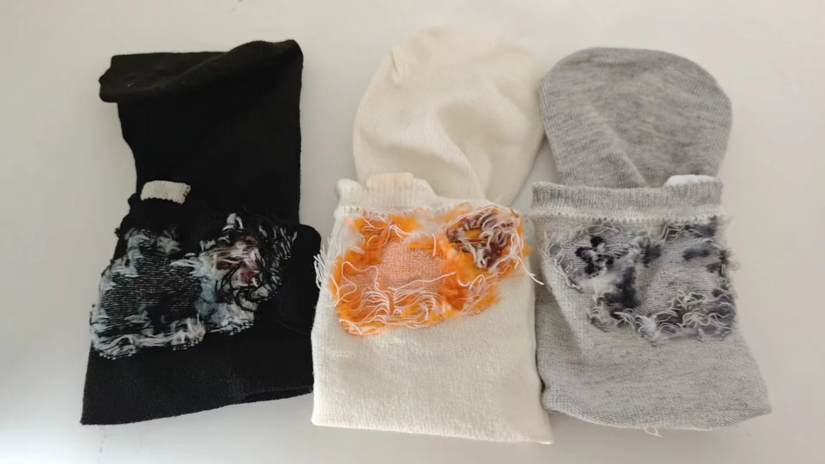 1/3 Pair Three-Dimensional Cat Printed Men female Mid Tube Socks Soft Comfortable Sweat Absorbing Breathable Casual Couples Sock