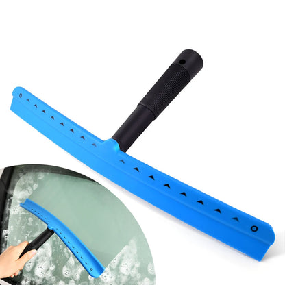 EHDIS Household Bathroom Mirror Scraper Car Glass Window Wiper Film Tint Tool Soft Blade Shower Squeegee With Anti-Slip Handle