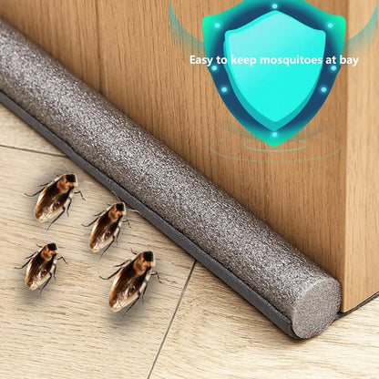 36" Door Draft Stopper – Adjustable Under-Door Seal to Block Cold Air, Noise & Dust (Fits Most Interior/Exterior Doors)