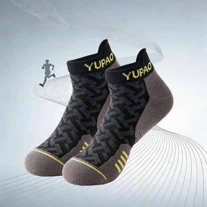 New Men's Professional Sports Short Socks Thick Towel Quick Dry Wicks Fitness Running Ankle Man Gift Breathable Marathon Gym