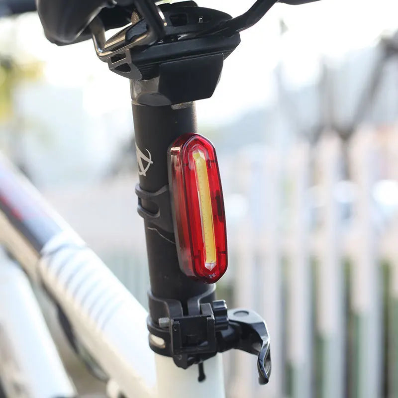 Bicycle Tail Lamp Waterproof Bicycle Light LED Bike Rear Lights High Bright Night Cycling Safety Warning Lamp Road MTB Lantern