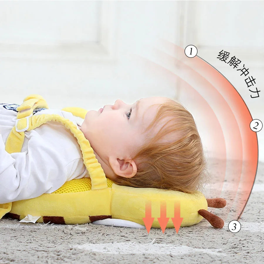 Head Protection Baby Head Protector Backpack PP Cotton Filling Toddler Crawling Walking Safety Cushion Newborn Boy Girl Room